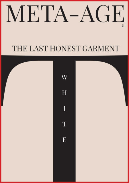 Meta Age White T
